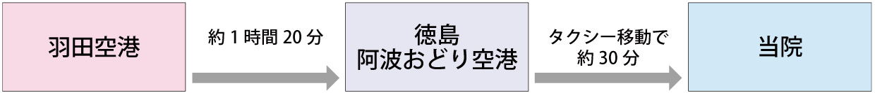 飛行機をご利用の方へ